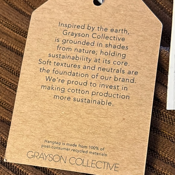 Grayson Collective Toddler Girls Brown Slip On Romper - Picture 9 of 9